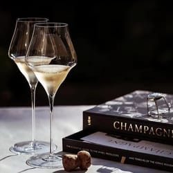luxury superior quality crystal wine glass, extremely thin handmade flawless champagne cup