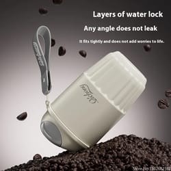 ceramic liner thermos coffee cup, double wall stainless steel, vacuum insulated thermal mug, tumbler gift for coffee