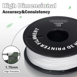 printer flexible filament 1spool, plastic, non-toxic vacuum packaging, shore hardness for precise printing