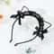 Cute Lace Black Cat Ears Headband For Women Sexy Cosplay Hair Hoop For Girls Halloween Party Decora 1