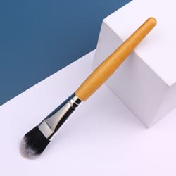 bamboo facial mask brush, flexible facial mud mixed brush, diy modeling mask tool for women cosmetic care