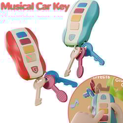 smart remote car baby toy musical car key pretend play for toddlers educational vocal music gift
