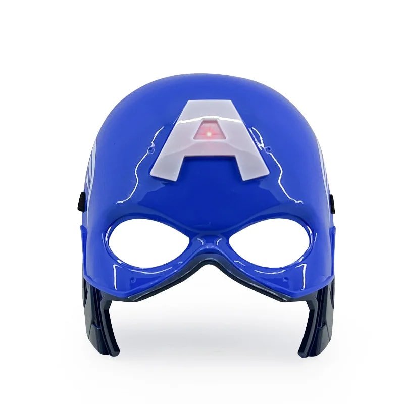 Iron Man Hulk Mask Captain America Costume SpiderMan Spiderman Cosplay LED Mask Super Hero Cosplay 5
