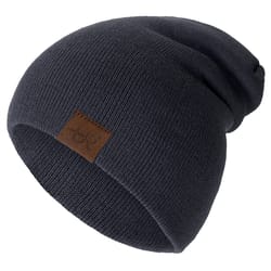 casual beanie for men & women, soft knitted hat, unisex beanie hat, stylish plain daily winter hat
