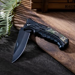 fillet knife stainless steel folding knife, easy to carry camping tool, fishing boat accessories with pp handle for meat