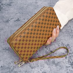 new flower purse for women, clutch bag, coin purse, zipper wallet, multifunctional card bag