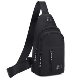 men's multifunctional chest bag, crossbody sling bag, fashionable shoulder bags for travel