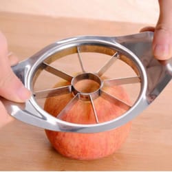 stainless steel apple cutter with comfort handle divider kitchen gadgets fruit vegetable tools