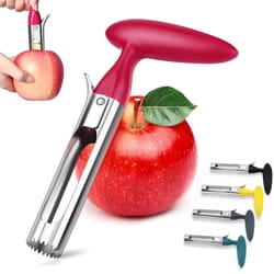 apple pear core remover tool stainless steel cutter fruit slicer knife kitchen accessory