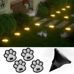 led energy saving lawn lamp, dog claw solar outdoor light for garden, patio, and stairway decor
