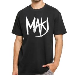Makj Logo T-Shirt DJ Merchandise Unisex for Men, Women FREE SHIPPING