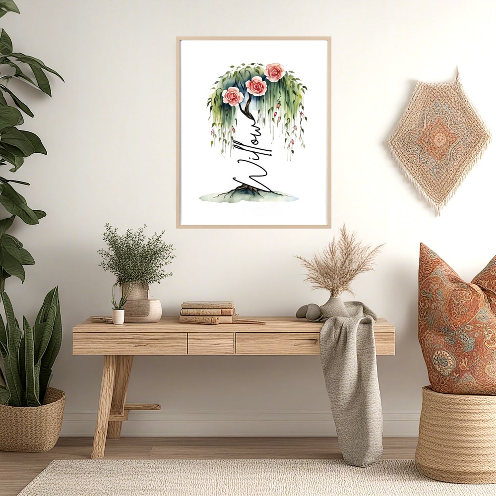 one rectangle boho frame in boho room (3).jpeg