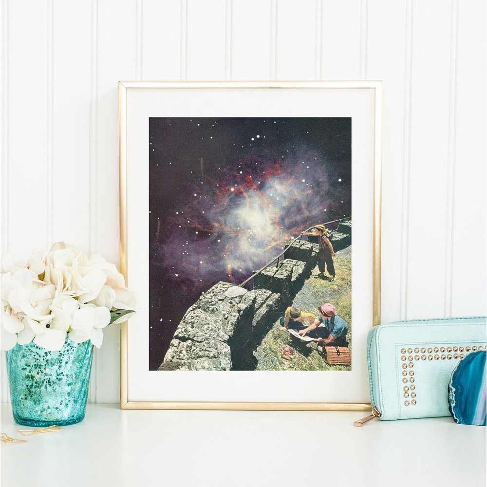 Adventure Prints, Traveling Print, New Home, New Job, Home Decor, Office Decor, Nursery art boy, girl, universe, space,nebula,vintage poster.jpg