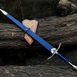 lord of the rings aragorn strider ranger sword metal, lotr glamdring sword with premium scabbard,gift for her,swords