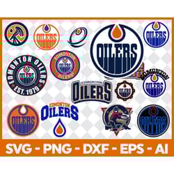edmonton oilers svg, edmonton oilers bundle, edmonton oilers logo, nhl bundle, nhl logo, instant download