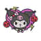 Kuromi Embroidery design, Hello Kitty Embroidery, cartoon design, Embroidery File, cartoon shirt, Digital download.jpg