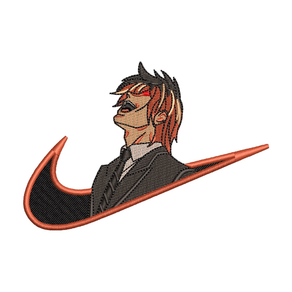 Yagami nike embroidery design, Death note embroidery, Nike design, Embroidery shirt, Embroidery file, Digital download.jpg