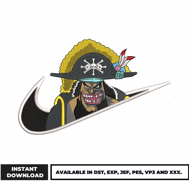 Teach x Nike embroidery design