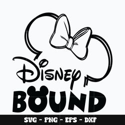 Minnie head disney bound Svg, Mickey svg, Disney svg, Svg design, cartoon svg, Instant download.