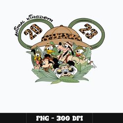 Mickey animal kingdom 2023 Png, Mickey Png, Disney Png, Png design, cartoon Png, Instant download.