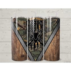 hunting 20oz skinny tumbler