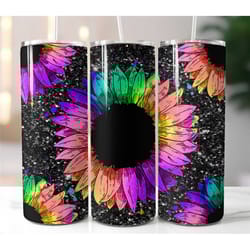 sunflower tumbler sublimation transfer ready to press sunflower tumbler designs floral tumbler