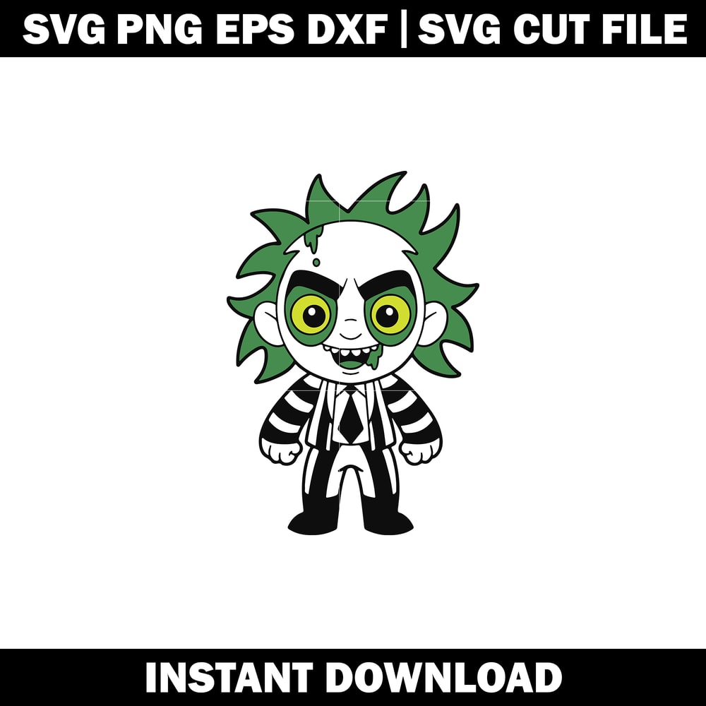 Chibi Beetlejuice svg