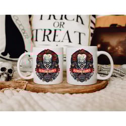 dancing clown halloween personalized mug - serial killer mug - halloween horror movie - dancing clown mug - horror movie