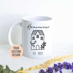 new homeowner gift, housewarming mug, gift for new home, custom housewarming mug, homeowner gift, new house gift, congra