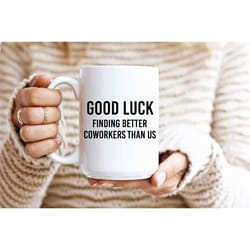 good luck fun humor goodbye coworker colleague gift for manager, boss leaving, going away gift, employee gift, miss yo