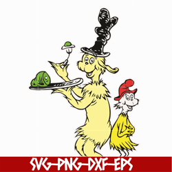 green eggs and ham svg, the ham in the hat svg, ham svg, dr svg, png, dxf, eps file dr05012120