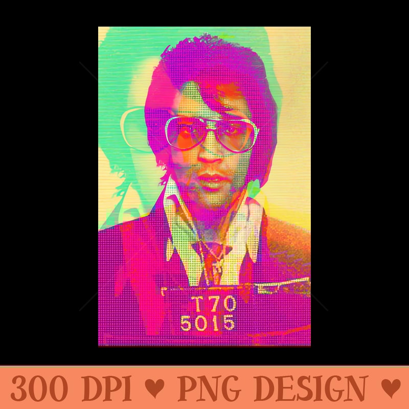 Elvis Mugshot - PNG Design Downloads - Customer Support