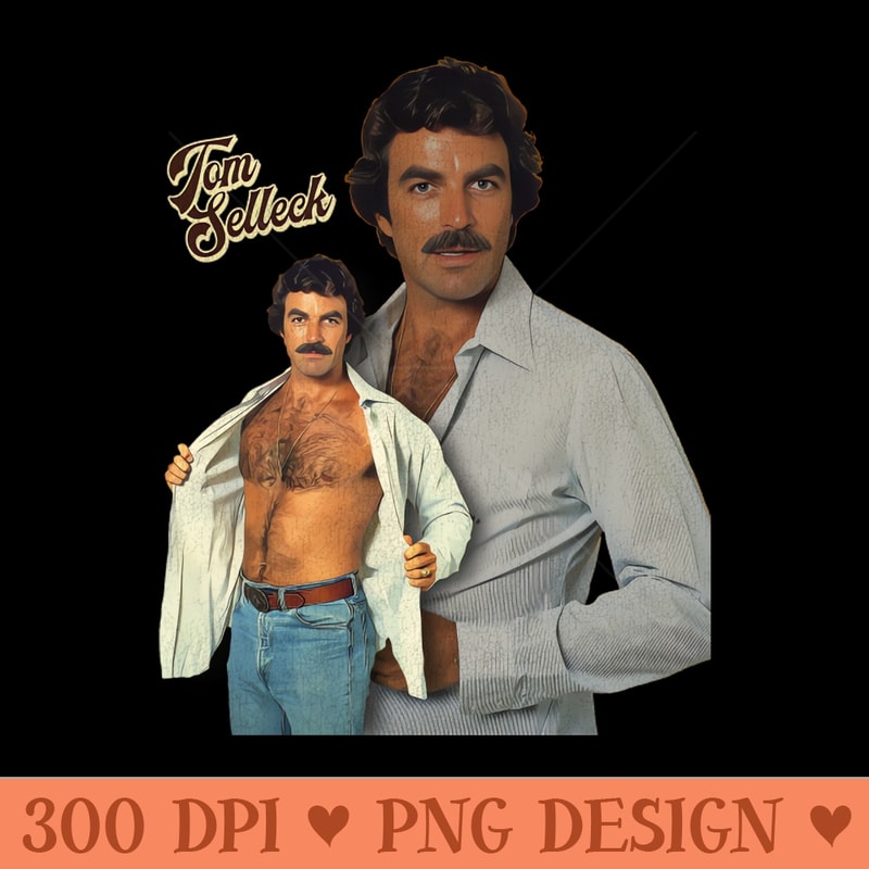 Tom Selleck is the Daddy - PNG Download Pack - Latest Updates