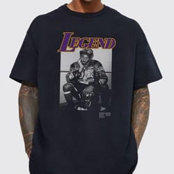 legends never die kobe bryant graphic print tee, lakers kobe bryant tee, basketball, classic 90s graphic tee, unisex, vi