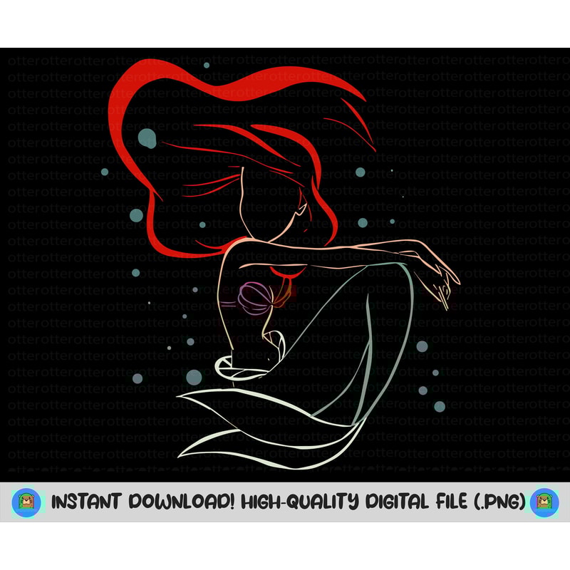 Ariel Svg, Ariel Png, The Little Mermaid Svg, Mermaid Svg, Fairytail Princess Svg, Ariel Mermaid Svg, Ariel Cricut, Digital Files.jpg