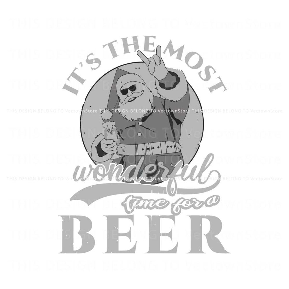 Santa Wonderful Time For A Beer SVG.jpg