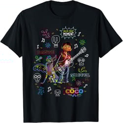 disney and pixar coco miguel and dante seize your moment, png for shirts, svg png design, digital design download