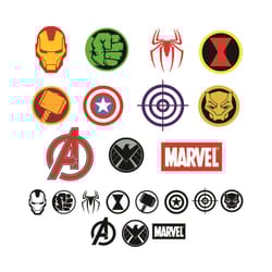 marvel avenger bundle svg, superhero svg, avengers svg, marvel svg, superhero logo svg, super heroes svg, marvel superhe