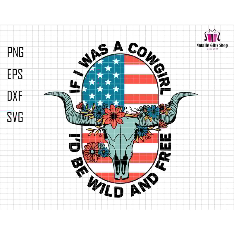 Howdy 4th of July Svg, Cowgirl Svg, Chill the 4th out Svg, Western 4th Of July, Wild and Free Svg, Bull Skull Patriotic Svg, USA Flag Svg.jpg