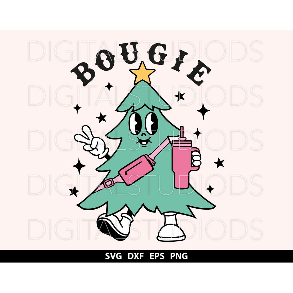 Bougie Christmas Tree svg, Christmas Tree Stanley Cup svg, Christmas Stanley Cup png, Retro Christmas Tree png, Sublimation Design Download.jpg