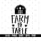 Farm to Table svg, Farming quotes svg, Cricut and Silhouette, Cut files, Vector, Instant download.jpg
