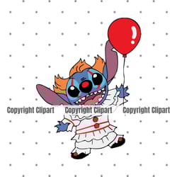 stitch layered svg, chucky layered svg, cartoon svg, stitch clipart, instant download