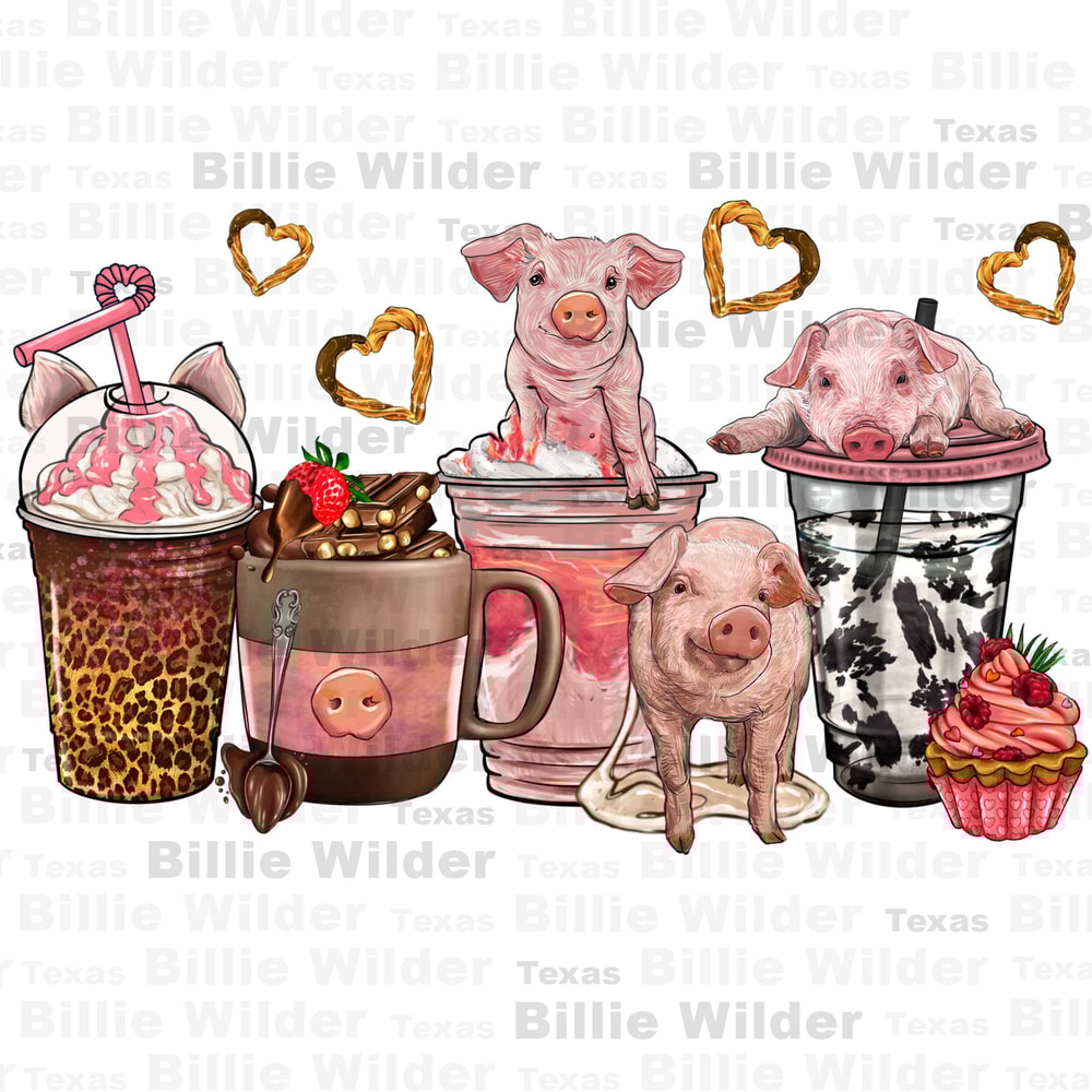 Pigs coffee cups png sublimation design download, animal coffee cups png, coffee cups png, coffee love png, sublimate designs download.jpg