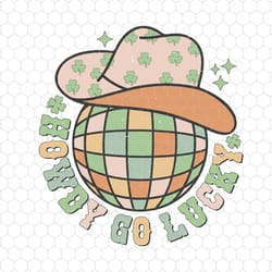 howdy go lucky png, st patricks day png, happy go lucky png, western st patricks day png, cowboy st pattys day png, sham