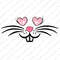 Bunny face Easter png sublimation design download, Easter Day png, Happy Easter Day png, cute bunny png, sublimate designs download.jpg