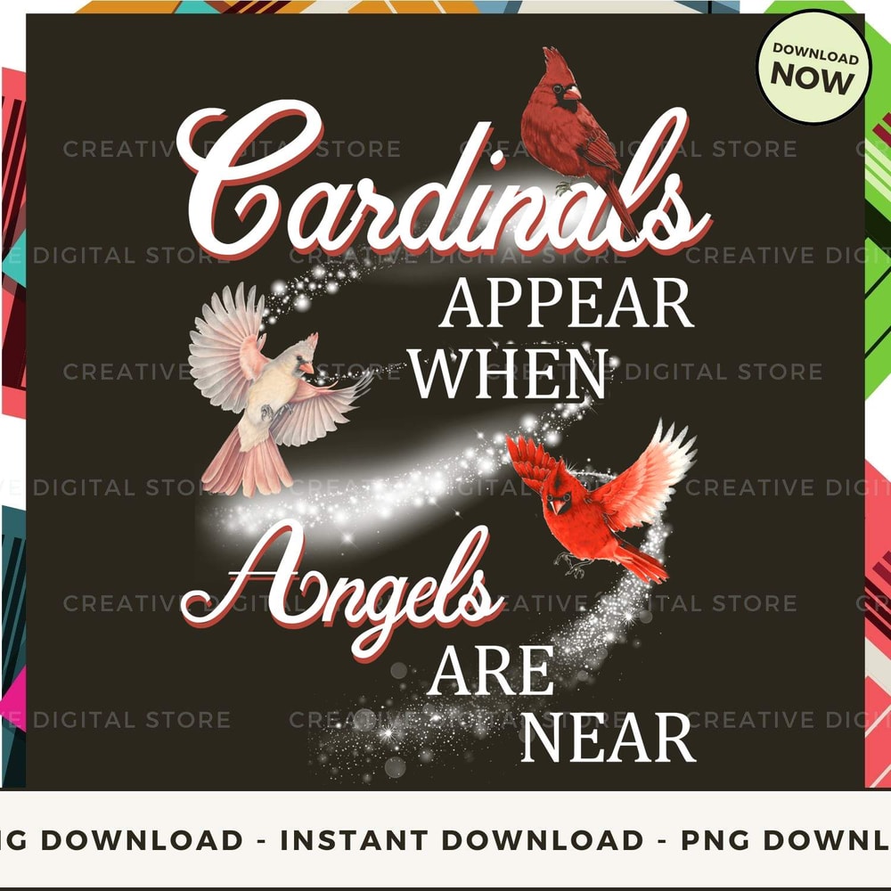 Heaven Cardinals Appear When Shirt.jpg