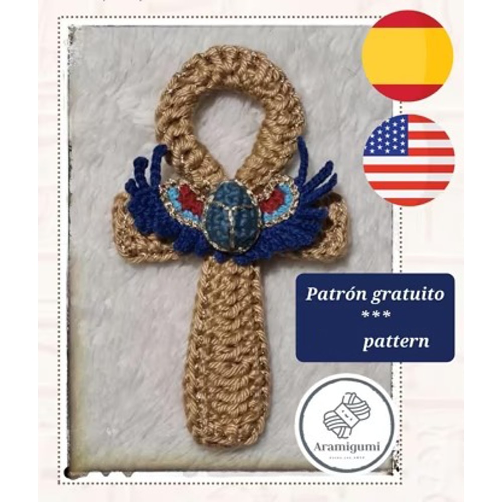 Ankh Egipcio, Amigurumi Crochet Patterns, Crochet Pattern.jpg