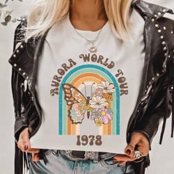 daisy jones the six billy dunne shirt book merch aurora 1978 the six tour 70s aesthetic aurora