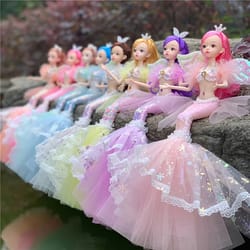 enchanting princess mermaid doll ideal for pretend play & dress up toy