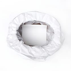 portable camping toilet gel packs with absorbent paper travel hygiene solution